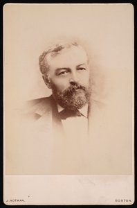 Portræt af Samuel Pierpont Langley 1834-1906, før 1890. af James Notman