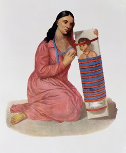 Chippeway Mother and Child, 1826, illustration fra 