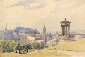 Edinburgh fra Calton Hill