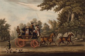 Royal Mail Coach af James Pollard