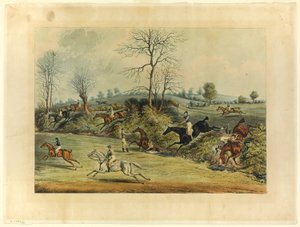 Saint Albans Grand Steeple Chase af James Pollard