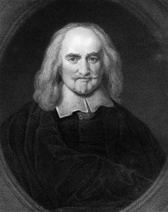 Thomas Hobbes, engelsk filosof fra det 17. århundrede, 1836.