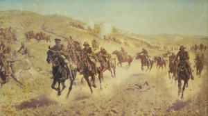 Palæstina-kampagnen: Den 6. beredne brigades handling ved El Muhgar