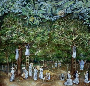 Mirakuløs Vision af Jomfruen i Orange Orchard, 1996