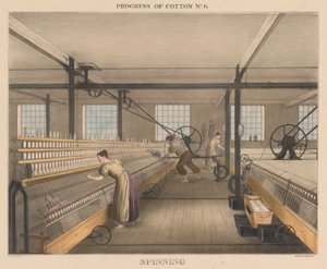 Fremskridt for bomuld, #6: Spinding