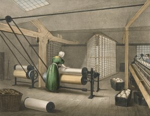 Warping and WInding, Progress of Cotton nr. 8, udg. 1840