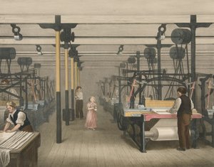Vævning, Progress of Cotton nr. 10, udg. 1840