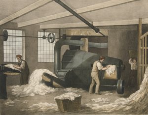 Willowing, Progress of Cotton No. 2, udg. 1840