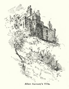 Allan Ramsays villa (litho)