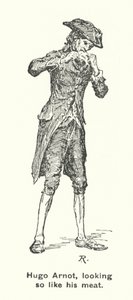 Hugo Arnot, der ligner sit kød (litho)