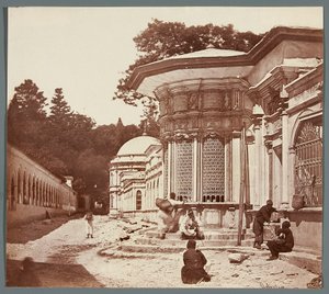 Fontaine de Eyoub [Istanbul. Sultan Eyüps springvand?] af James Robertson