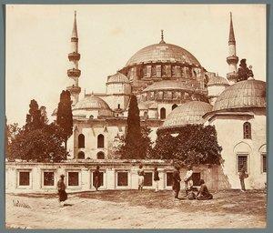 »La Sulimanie« [Istanbul. Süleymaniye-moskeen] af James Robertson
