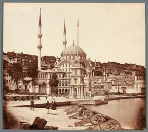 "Mosquée de Tophanna" [Istanbul. Moskeen i Tophane]