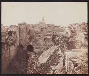 Bethesda-dammen. Jerusalem [Jerusalem. Bethesda-dammen] af James Robertson
