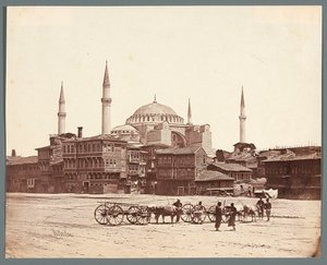 «Sankt Sofia» [Istanbul. Ayasofya-moskéen (Hagia Sofia)] af James Robertson