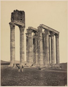 Tempel for Jupiter Olympius, ca. 1853.