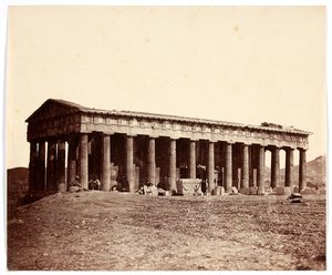 "Theseustemplet" [Athen. Theseion - egentlig Hefaistos-templet] af James Robertson