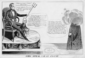 Whig appeal for an excuse, udgivet af James Baillie, H Bucholzer, New York, 1844