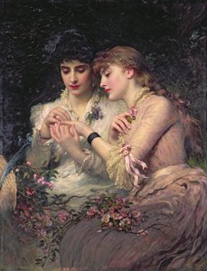 A Thorn Midt Roses, ca. 1887 (olie på lærred)