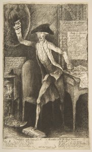 Frontispice til 2. udgave af Lord St[anhop]es Observations on Mr. Pitts Pl..., 29. maj 1786.