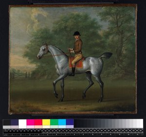 Hest og brudgom, 1740