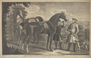 To jægere, der tilhører hans nåde, hertugen af Bolton af James Seymour