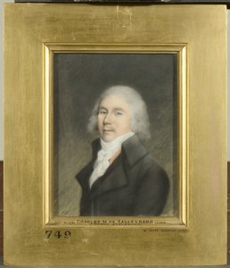 Charles Maurice de Talleyrand-Perigord (pastel på papir)