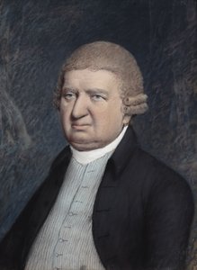 Dr. Erasmus Darwin, før 1803 (pastel på gråt papir) af James Sharples