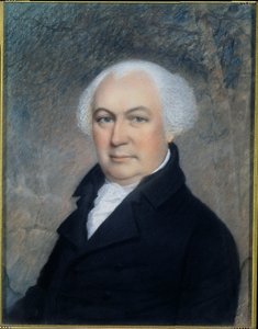 Portræt af Gouverneur Morris (1752-1816) (olie på lærred) af James Sharples