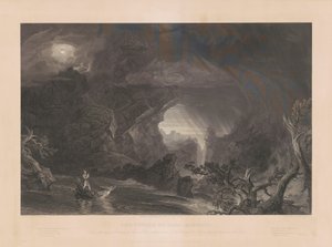 Livets rejse: manddom af James Smillie, after Thomas Cole
