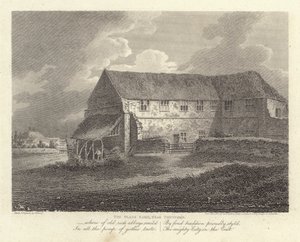 Robert Bloomfield, digter: The Place Farm, nær Thetford (gravering)