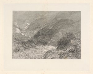 Llanthony, Monmouthshire af James T. Willmore