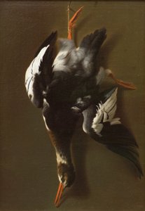 Dead Fowl, ca. 1815 (olie på lærred) af James Thom