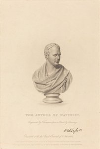 Buste af Sir Walter Scott af James Thomson after Sir Francis Legatt Chantrey
