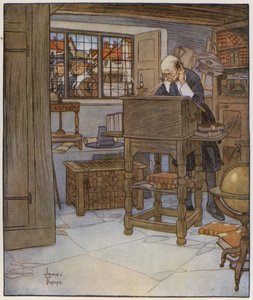 Illustration til The Compleat Angler af Izaak Walton