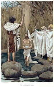 Jesu dåb af Johannes Døberen, c1890
