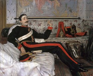 Kaptajn Frederick Gustavus Burnaby af James Tissot