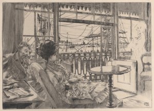 Ramsgate, 1876. af James Tissot