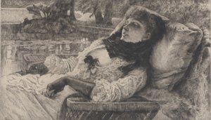 Sommeraften, 1881. af James Tissot