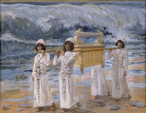 Arken passerer over Jordan af James Tissot