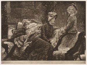 Havebænken af James Tissot