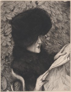 Avisen, 1883. af James Tissot