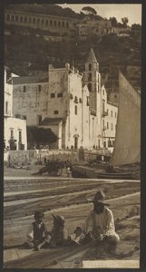 Positano - Lystbådehavn af James W. Holcombe