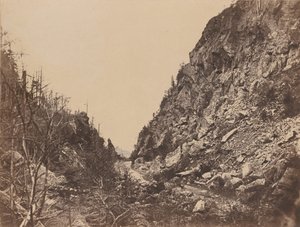 Leder af White Mountain Notch, Crawford House, 1854.