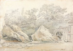 Aberdulais Mill, Glamorganshire af James Ward