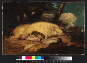 Svin, ikke før 1793 af James Ward