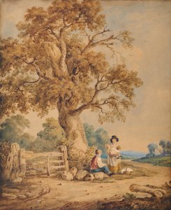 Landlig scene af James Ward