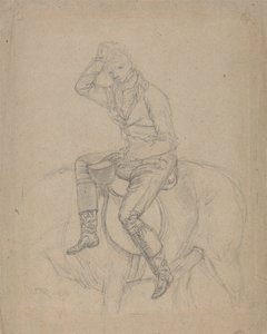 Sir Charles Blunt ved vildsvinets død: et studie til et af et sæt på fire malerier af Ward udført i 1815 af James Ward