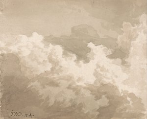 Studie af himlen af James Ward