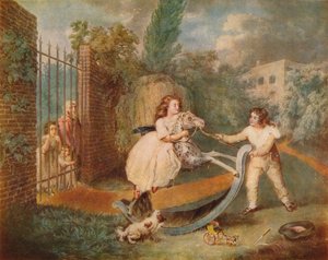 Det gyngende hus, c1793 af James Ward